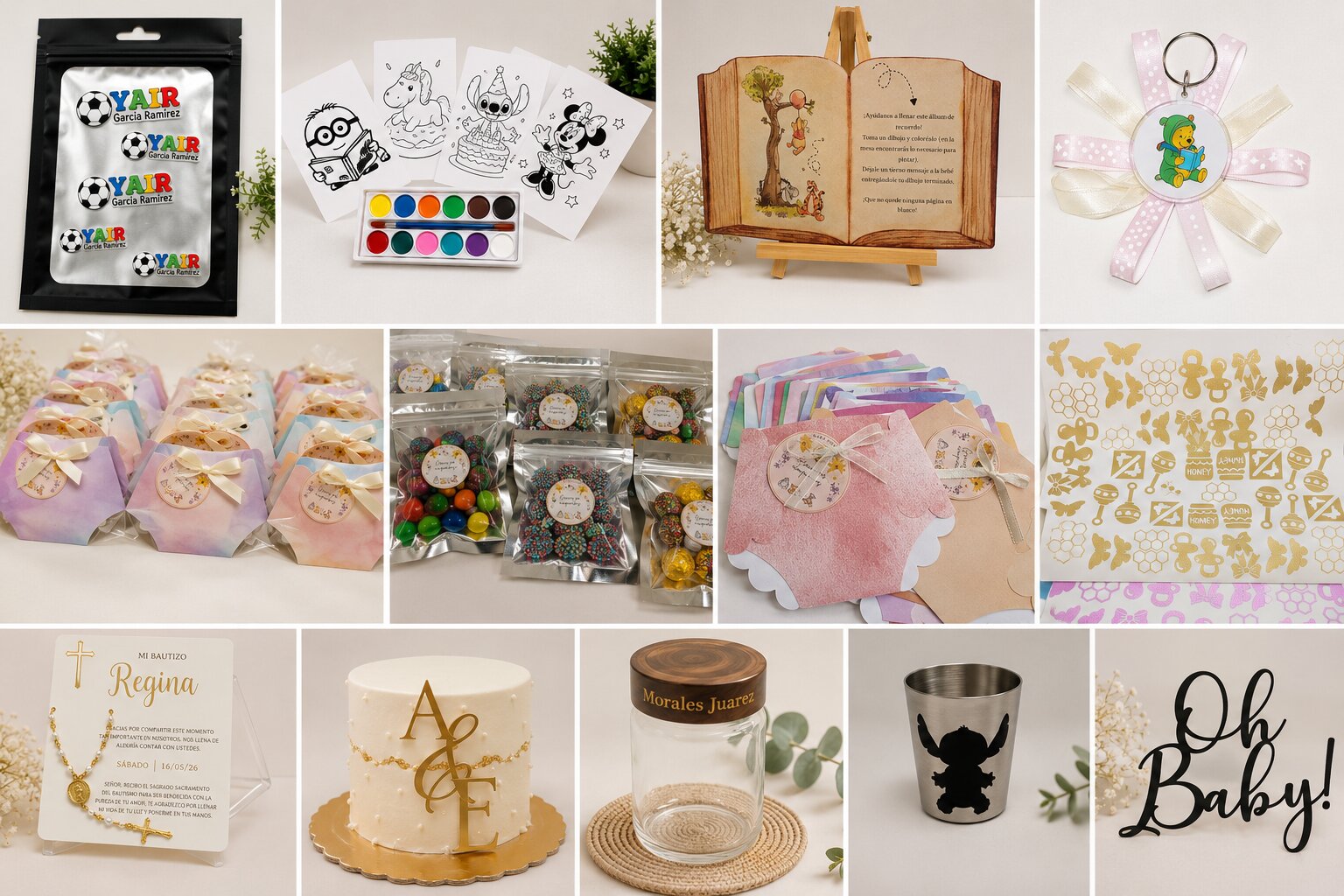 Productos y trabajos personalizados de EMNA
